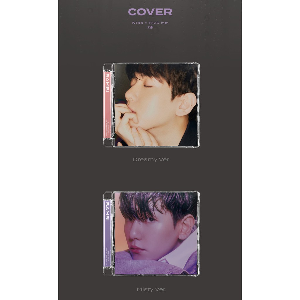 JEWEL CASE] BAEKHYUN - Mini Album Vol.3 Bambi | Shopee Brasil