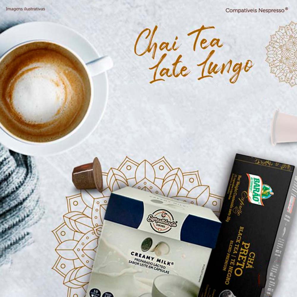 Chai Tea Latte - Té Capsulas