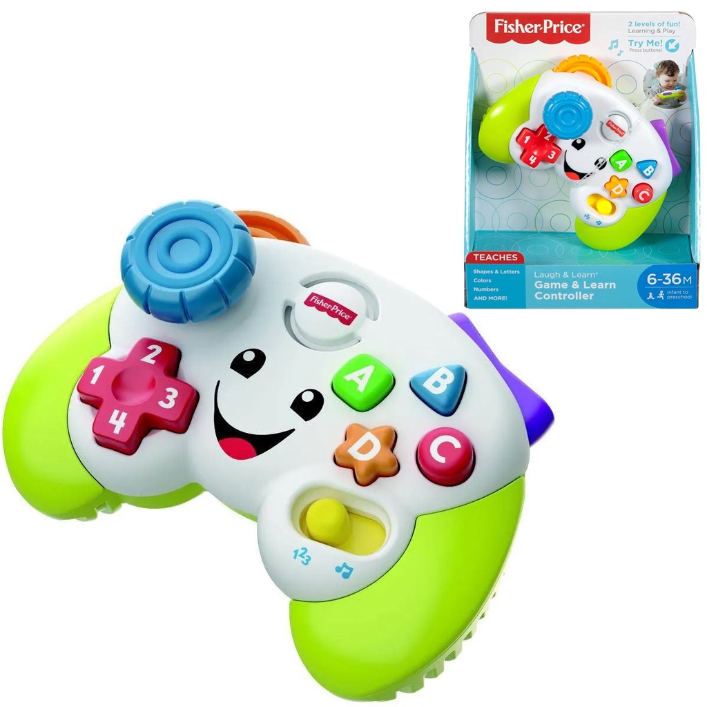 Brinquedo Atividades Controle Video Game Bebe Fisher Price | Shopee Brasil