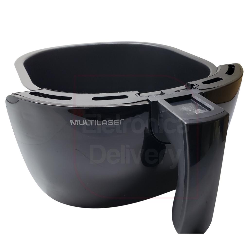 Peça reposição bacia Air Fryer MULTILASER CE021/CE022 4L