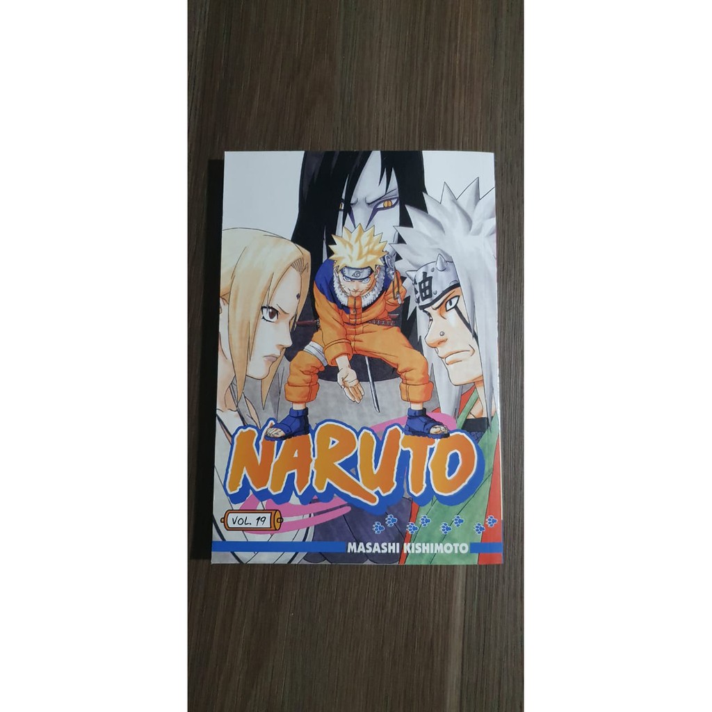 Mangá - Naruto Vol. 19 (Em Português)