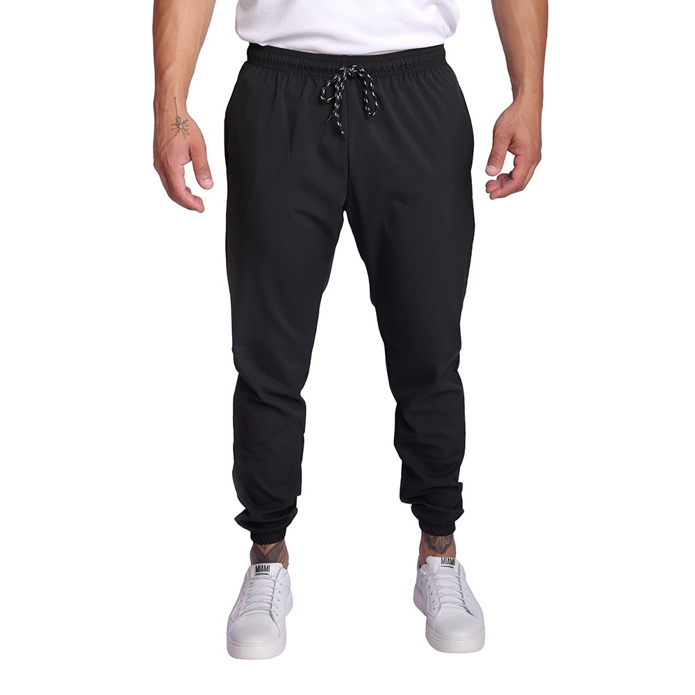 Calça Masculina Jogger Treino Academia Casual Esportiva Tactel Treino 3 Bolsos