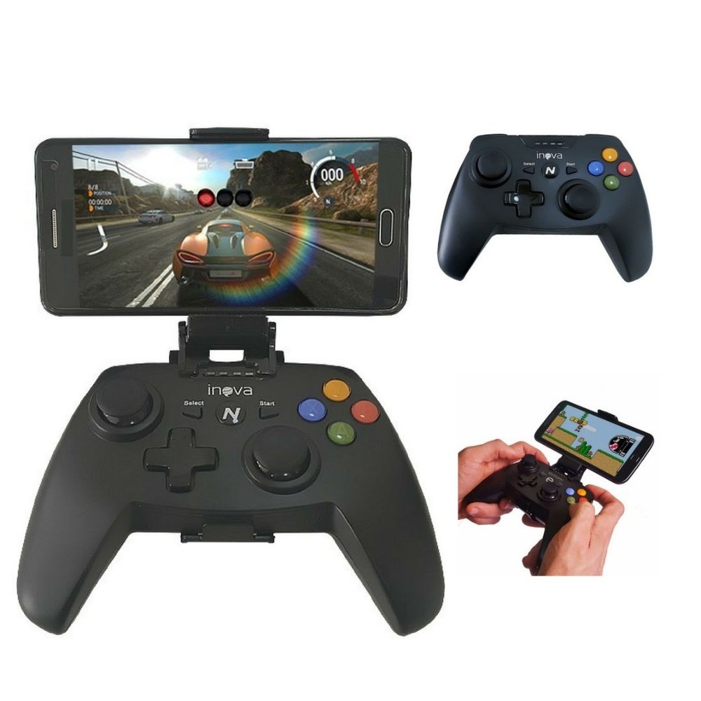 Controle Estilo Vídeo Game Bluetooth Gamepad Para Jogos De Celular PUBG e  Freefire CON-142B - Inova - Chic Outlet - Economize com estilo!