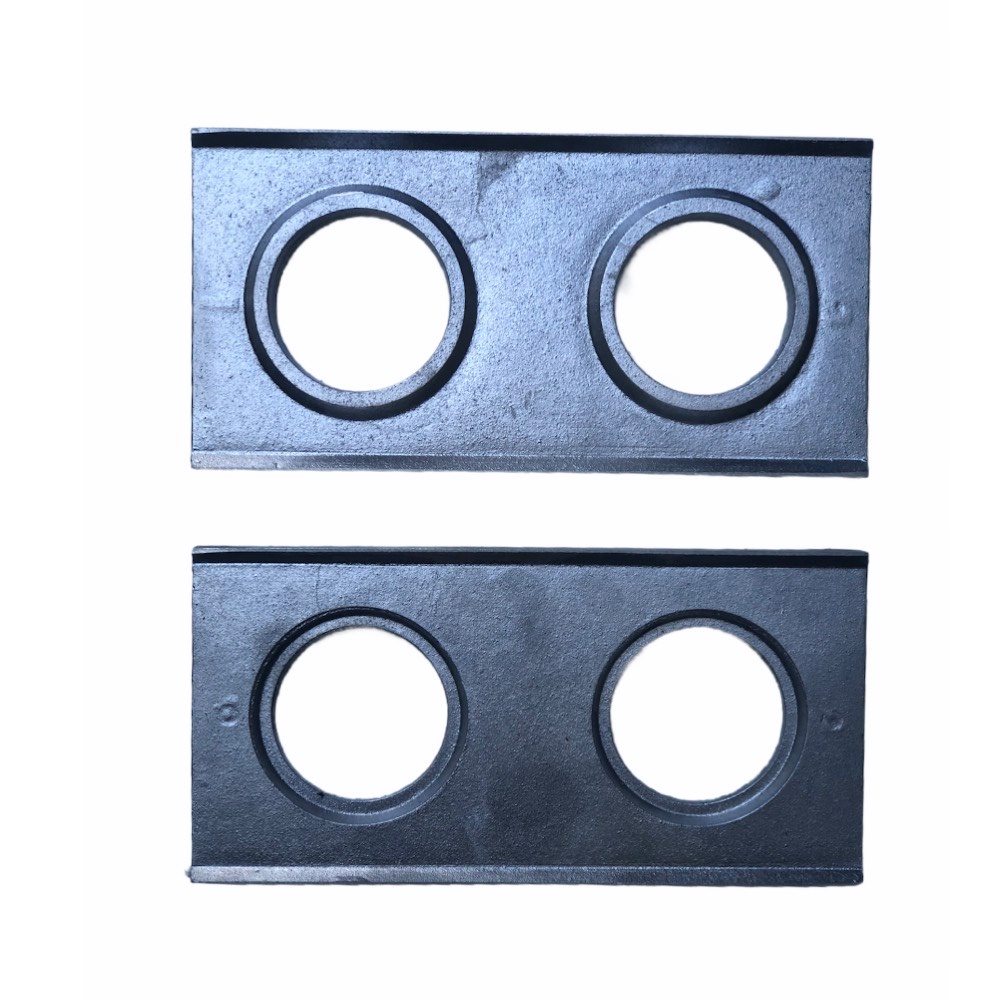 1 Par de Forma Tijolo Ecologico Solo Cimento 15x30cm