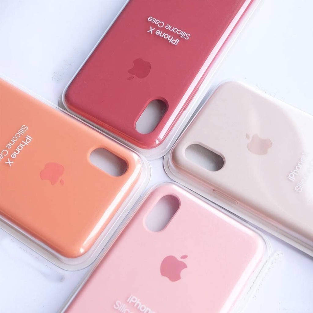 Capa de Silicone com Líquido para iPhone X XS MAX