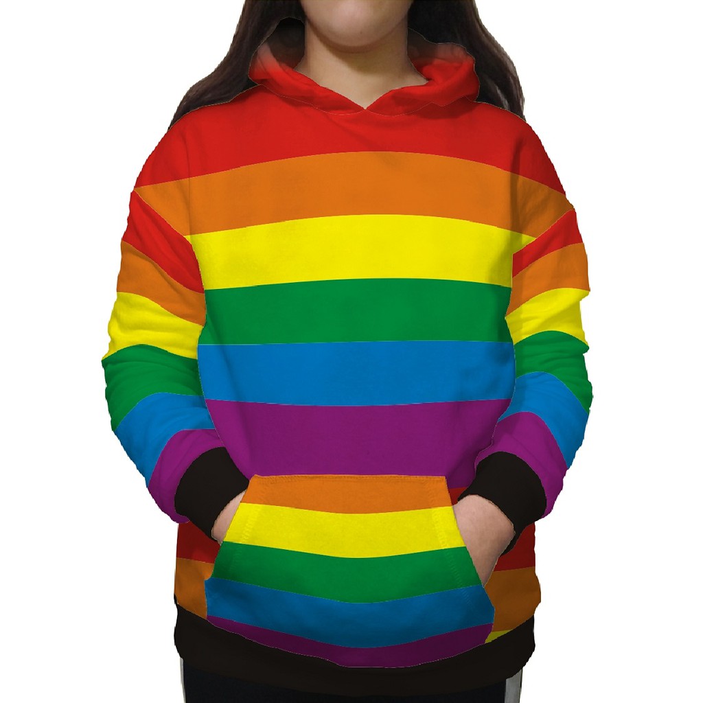 Moletom feminino 2024 arco iris