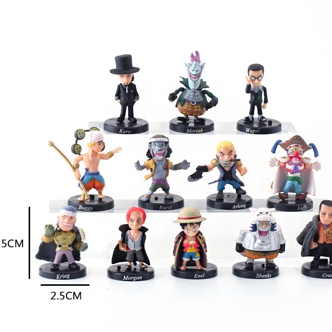 Action Figure Anime One Piece Colecionáveis - Vários Personagens - Brinca  Mundo Loja de Brinquedos