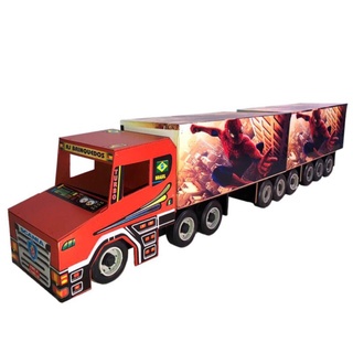Caminhões e Carretas Artesanais de Madeira Modelos Grandes