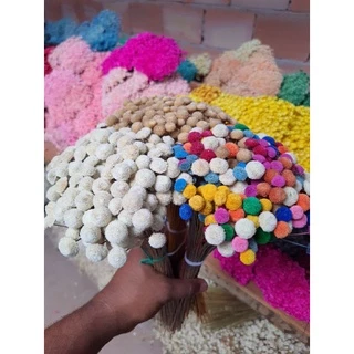 botão bolinha natural , kit com 100 unidades na promoção