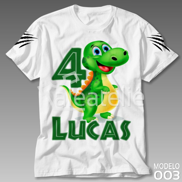 Camisa sales dinossauro adulto