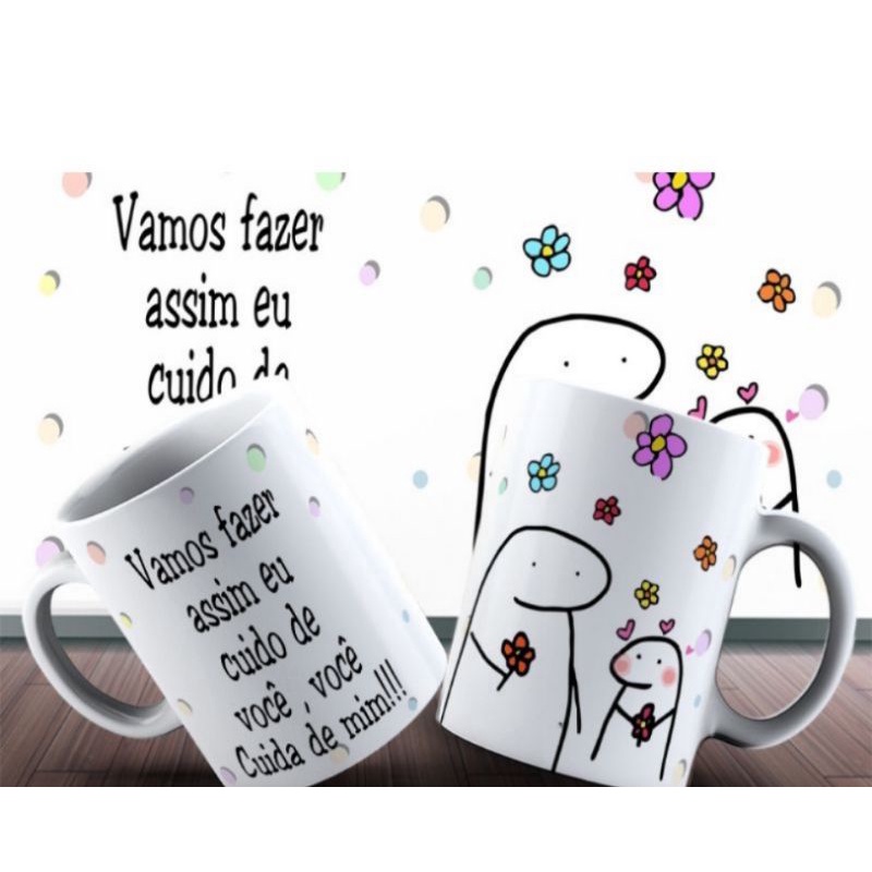 Caneca Personalizada Flork Vamos Fazer Assim