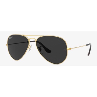 Óculos de Sol Ray-Ban Aviator RB3025 004 51 Cinza Lente Marrom Claro  Degradê Tam 62