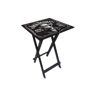 Mesa de Madeira Quadrada Dobrável Cerveja Churrasco