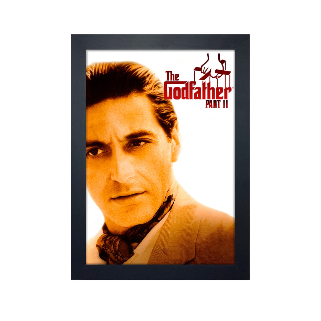 Quadro O Poderoso Chefão Parte 2 Godfather Com Moldura - Filme | Shopee ...