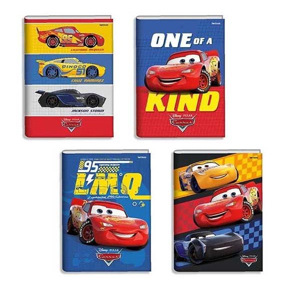caderno costurado cars relâmpago MCQUEEN 80 folhas capa dura | Shopee ...