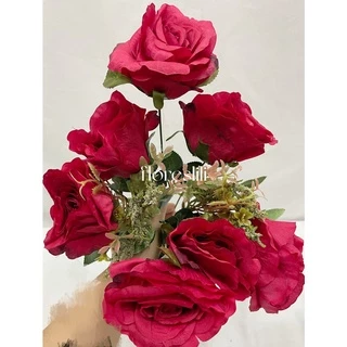 Rosas artificiais para casamento materiais de decoração de escritório