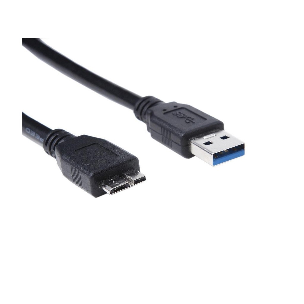 Cabo Usb 3.0 Am + Micro Bm Hd Externo 50cm Novo | Shopee Brasil