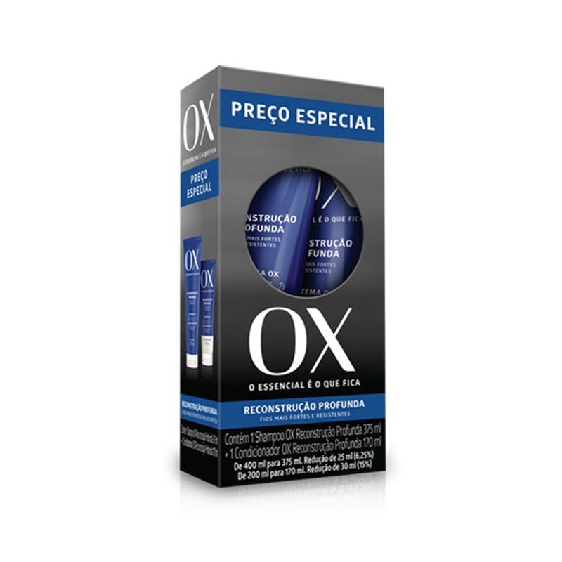 Shampoo Ox Nutrição Fortalecedora 400ml