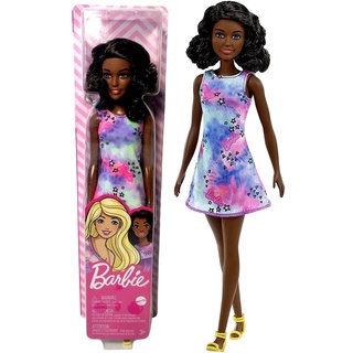 Boneca Barbie Fashionistas 210 Cabelo Castanho Coque Vestido Crochê Óculos  HJT07 Mattel