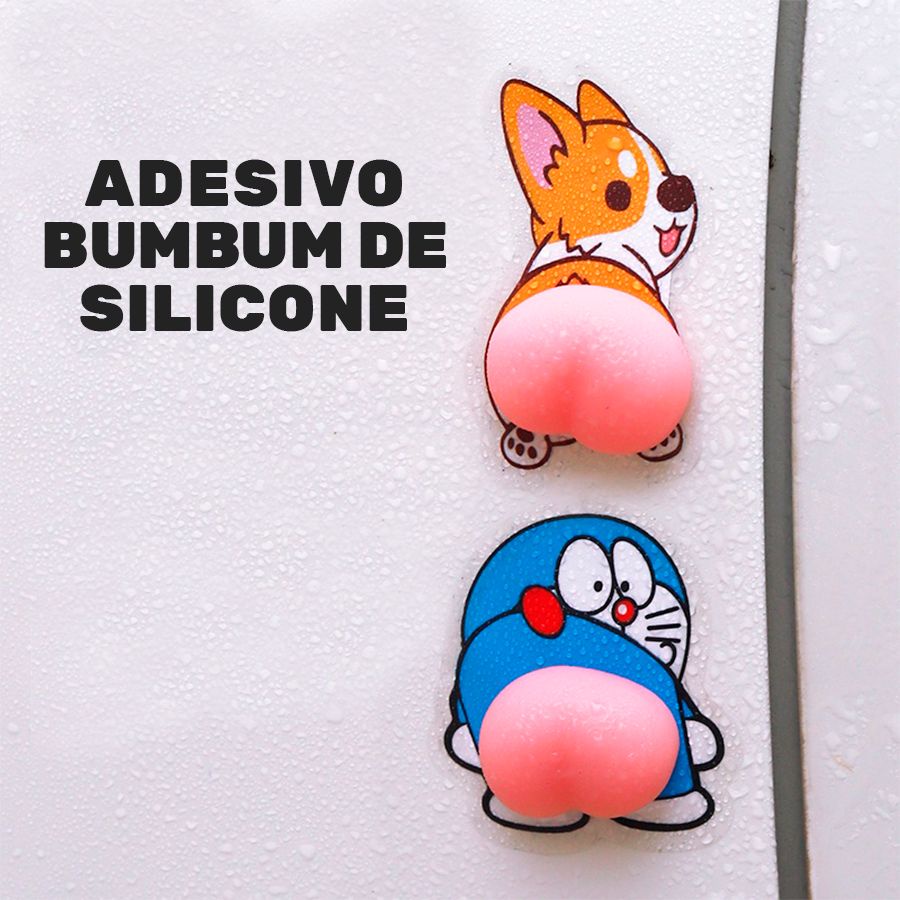 Adesivo Para Capa Silicone Macia Com Desenho Animado 3d Squishy De Silicone Macio Amassado 3d 7582