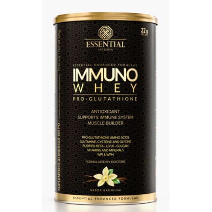 Immuno Whey Essential Nutrition – Whey Protein Isolado e Hidrolisado