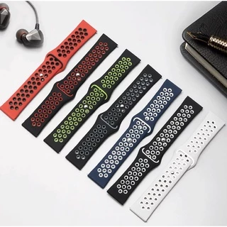 Pulseira 20mm Furadinha Silicone Amazfit / Bip/ GTS/P68/ P70/ P80/ T80