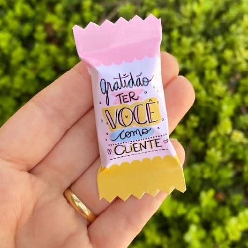 100 Balas Personalizadas