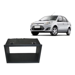 Moldura Cinta Painel 2Din Dvd Ford Fiesta 2004 2005 2006 2007 2008 2009 2010 2011 2012 Hatch Sedan