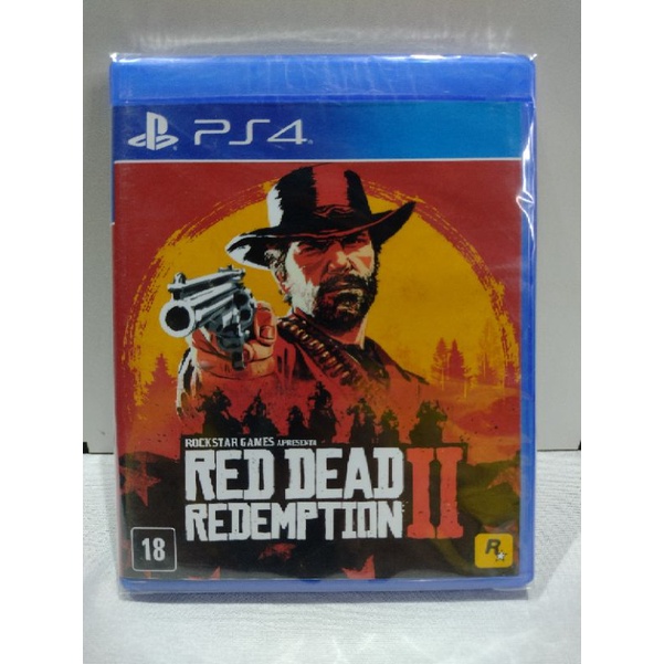 Red Dead Redemption 2 Ps4 - Game Mídia Física - Jogo Original Novo Lacrado Fisico Playstation 4