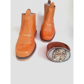 Botina Country Masculina Trançada De Couro