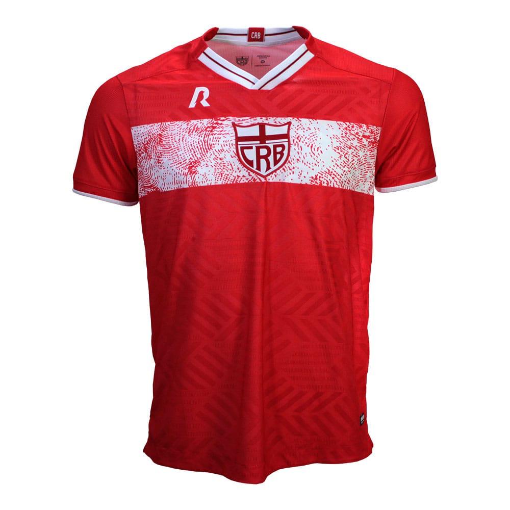 Camisa Camiseta de Time do CRB CLUBE DE REGATAS DO BRASIL Vermelho 2022 ...