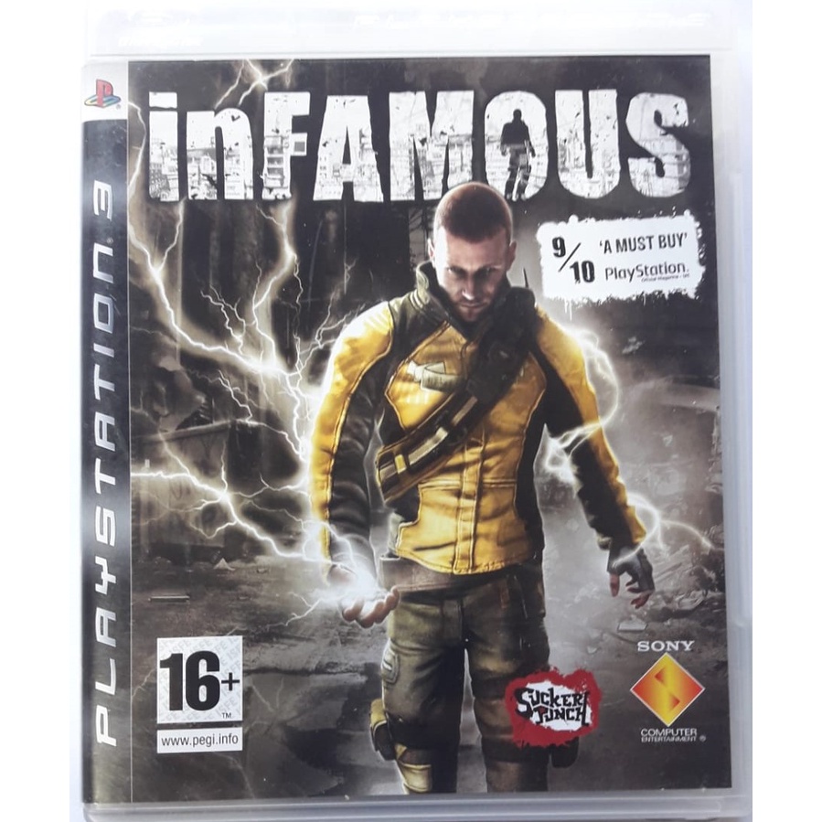 Jogo inFAMOUS - PS3 - LOJA CYBER Z - Loja Cyber Z