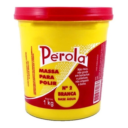 Massa de Polir nº2 Extra Forte 1kg Lincoln