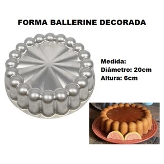 Forma Ballerine Decorada - (20x6)
