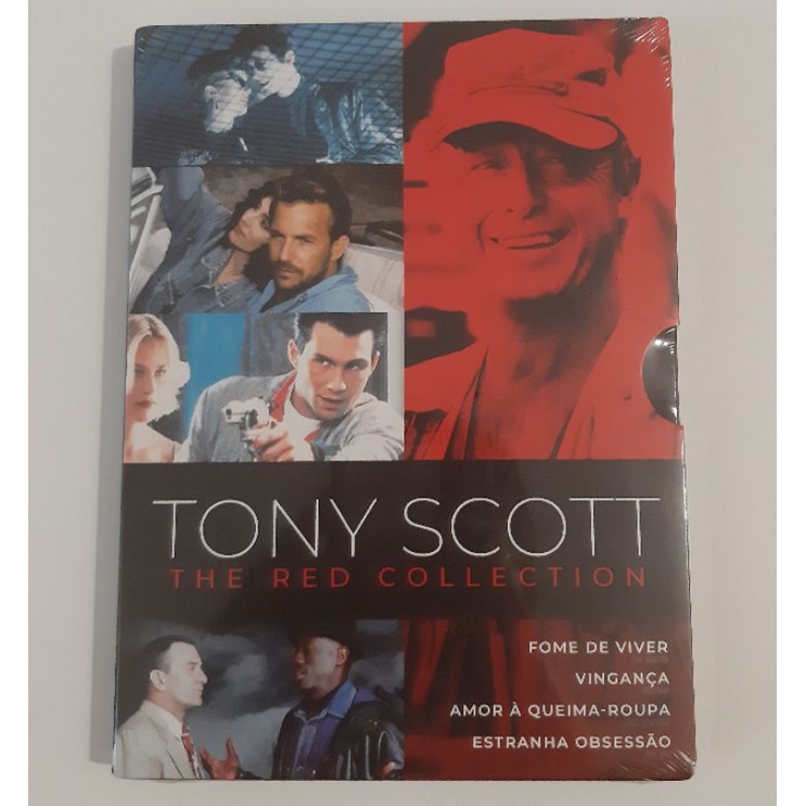 DVD Tony Scott - The Red Collection (4 Filmes, Digipak, Lacrado ...