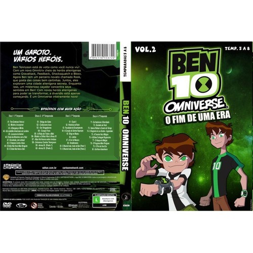  DVD: Warner lança novo volume de 'Ben 10 Omniverse