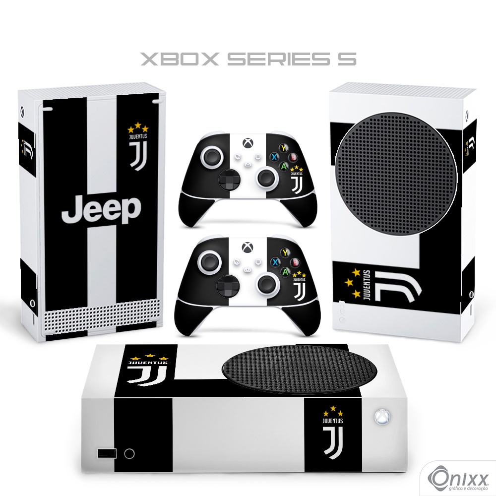 Skin XBOX Series S Adesiva Juventus Shopee Brasil