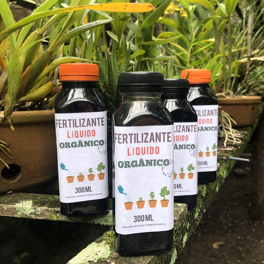 Adubo Orgânico Fertilizante Líquido - 300 ml | Shopee Brasil
