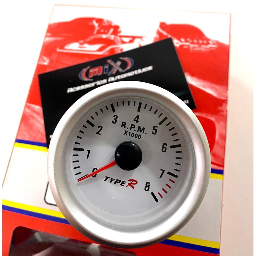 Conta Giro Rpm Pequeno Tacometro 58mm