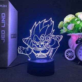 Lâmpada Noturna De Bola De Dragão Bej 』 Ta Acrílico Figurino Led Sensor Novel Colorido De Mesa De Toque Criativo Decoração De Quarto De Presente