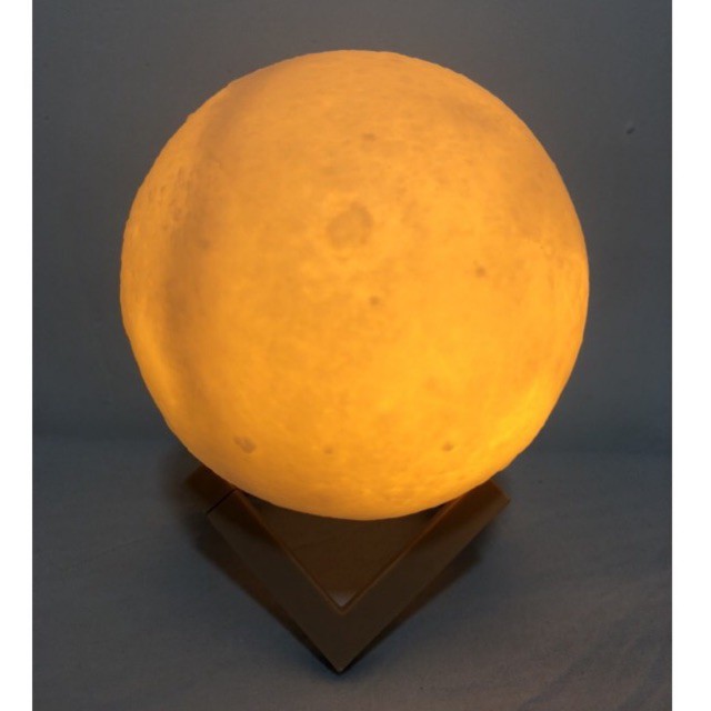 Luminária Lua Cheia 3d 11 cm