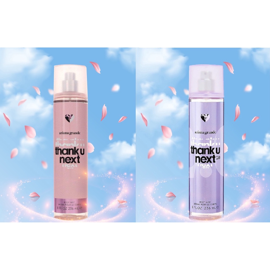 Ariana Grande Thank U Next 2.0 Gift Set Parfum, Body Mist