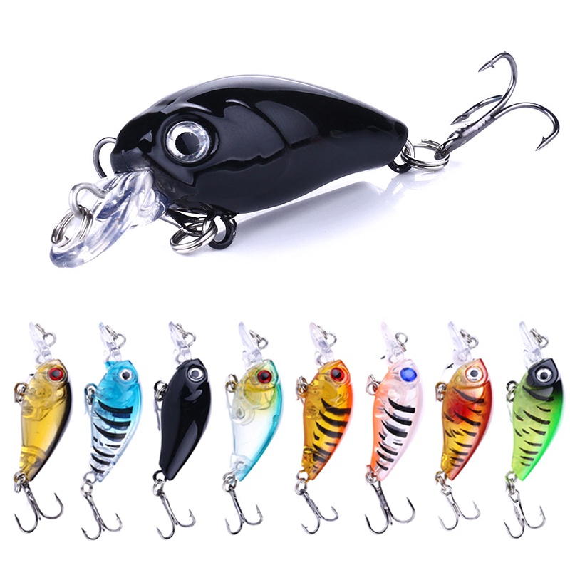 3D Bionic Minnow Fishing Lures Floating Artificial Baits