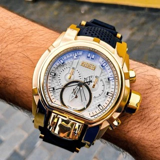 Relógio Masculino Zeus Kit Corrente Pulseira Pingente Kit Exclusivo com Relógio e Colar para Eternizar Seus Momentos com Estilo"