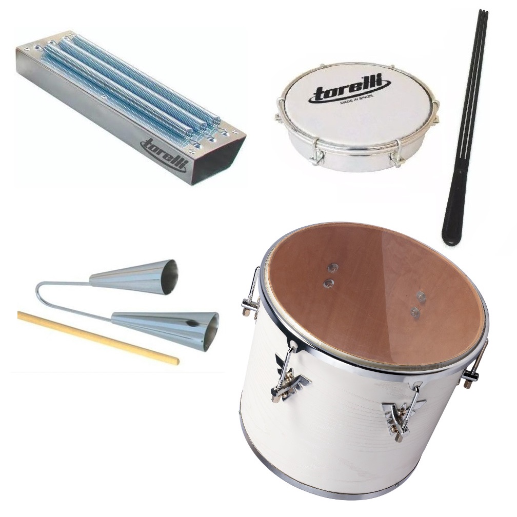 REPIQUE DE MAO SAMBA + RECO + TAMBORIM + AGOGO | Shopee Brasil