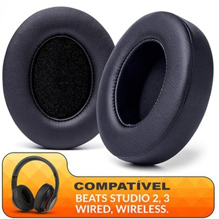 Espuma Almofada para fone Beats Studio 2 e 3 wireless 1 par