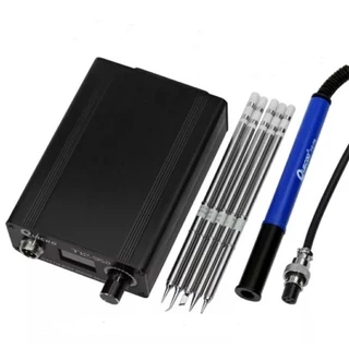 Estação ferro de solda Quicko T12-952 Hanle P9 + kit de 5 pontas