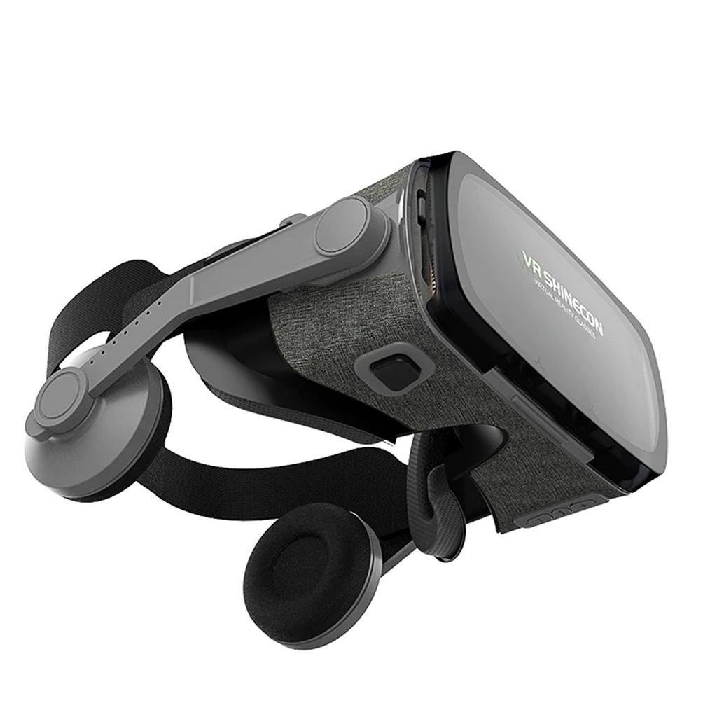 Oculos Vr Realidade Virtual 3d Shinecon 9.0 Fone E Controle