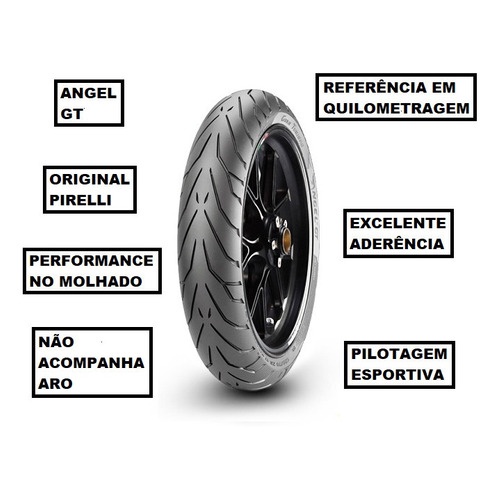Pneu Pirelli Dianteiro 120/70-17 Angel Gt Ninja Zx 6r 636 | Shopee