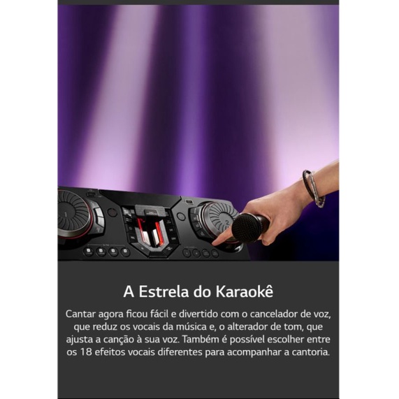 Mini System LG CL87 XBoom USB Bluetooth - 2350W Mostruário venda ...